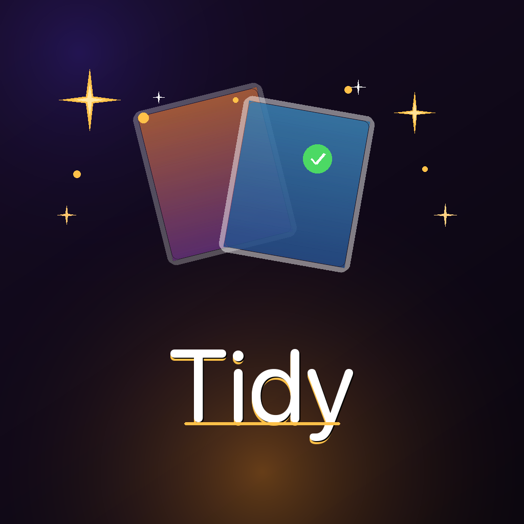 Tidy Full Resolution Icon