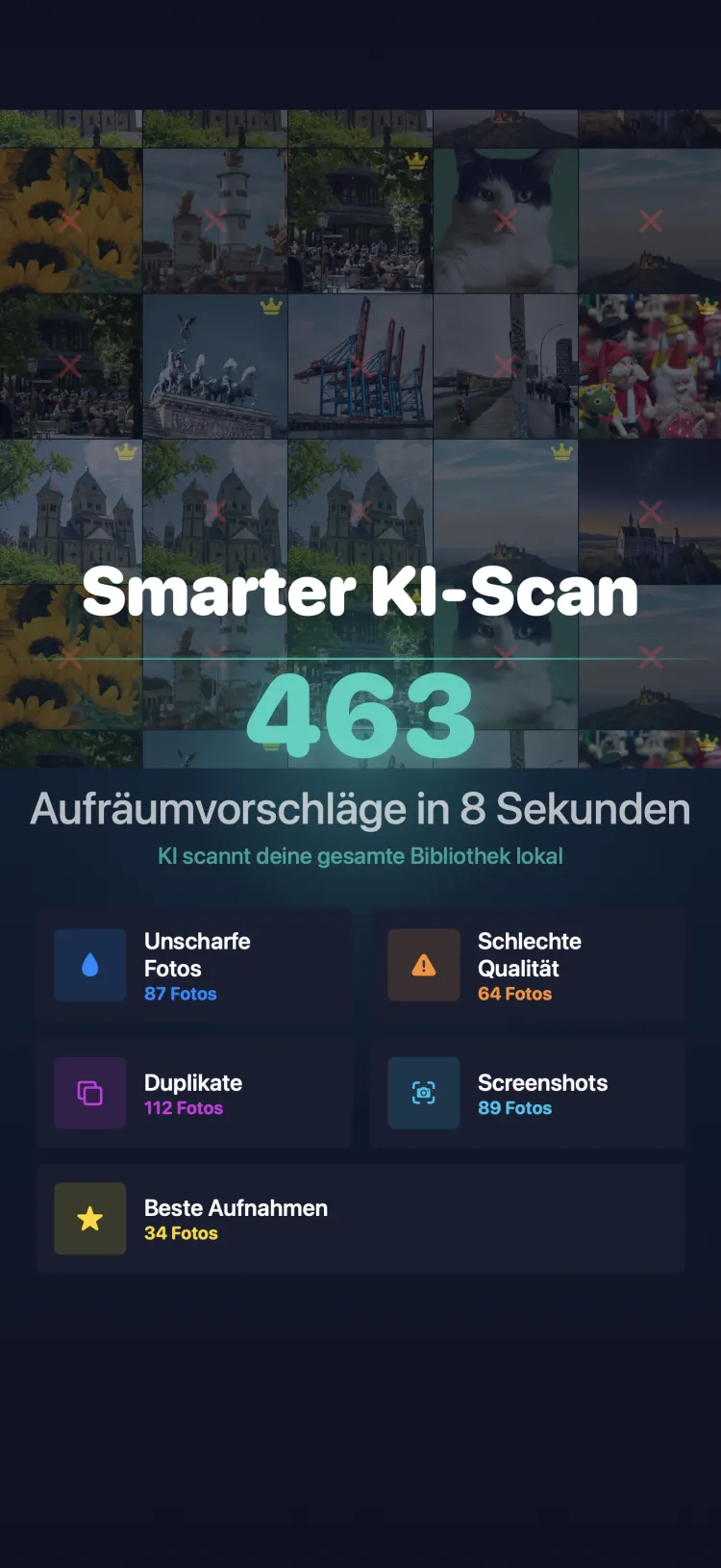 Smart AI scan results