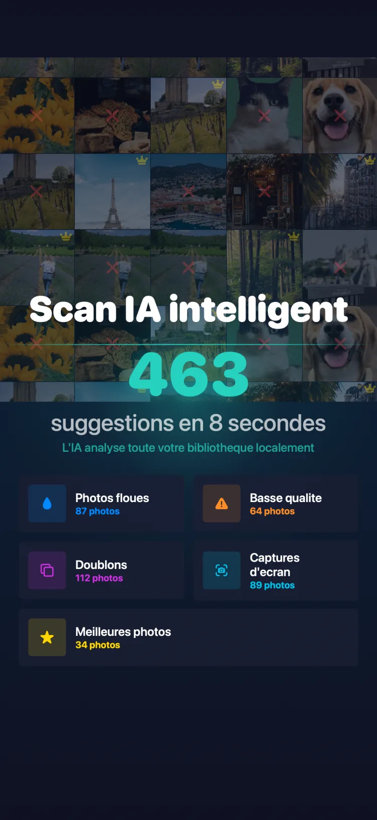 Smart AI scan results