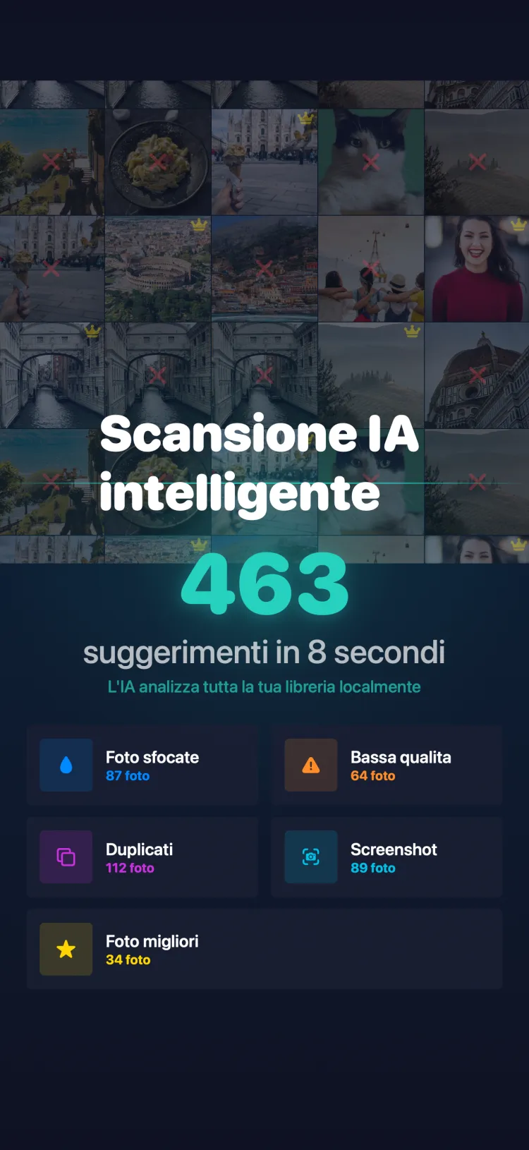 Smart AI scan results