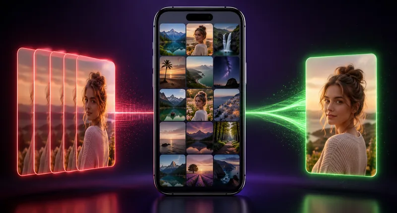 iPhone पर डुप्लिकेट फोटो कैसे डिलीट करें