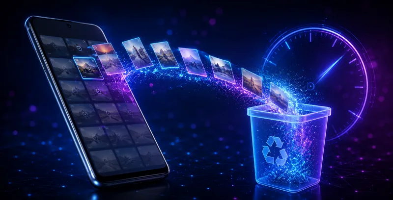 Jak trwale usunąć zdjęcia na Samsungu: kosz i 30 dni (2026)
