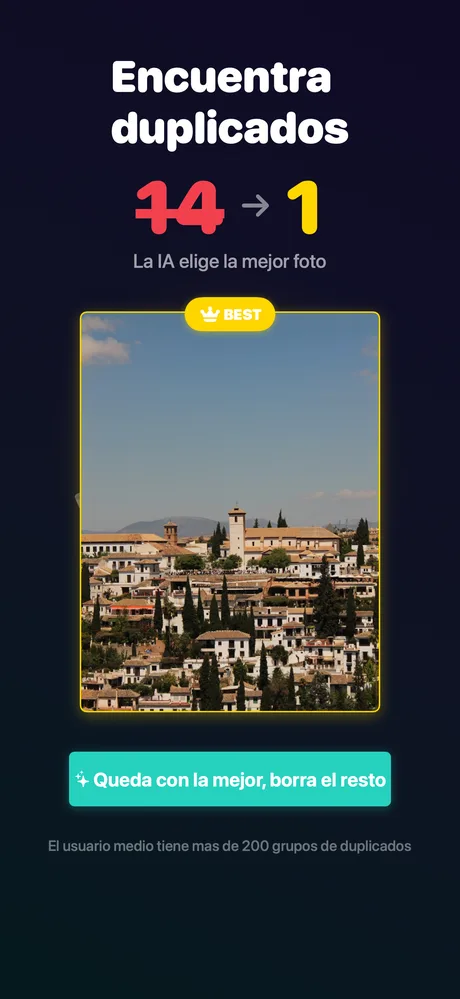 Deteccion de fotos duplicadas en Tidy - agrupacion inteligente de fotos similares