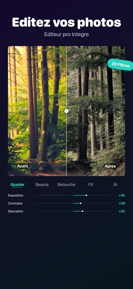 Editeur photo professionnel