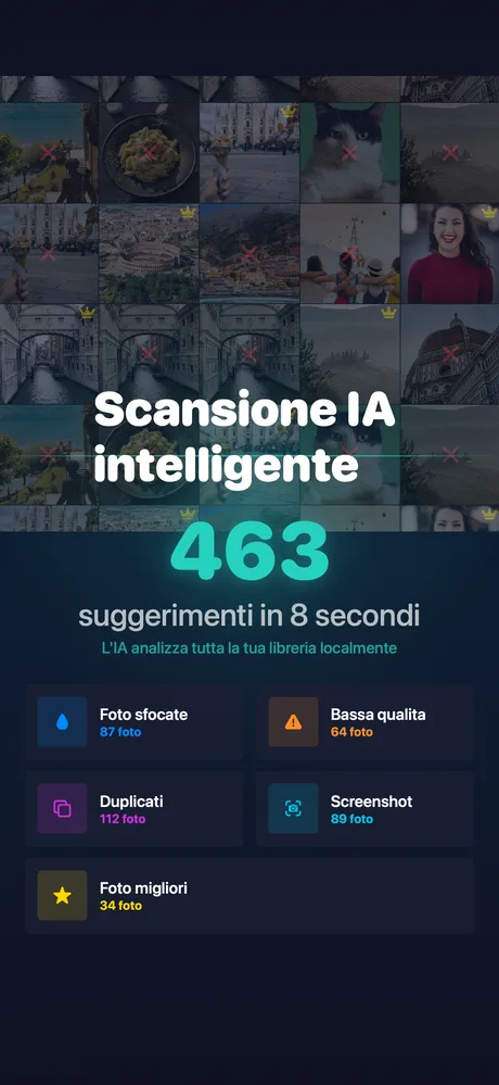 Scansione IA intelligente